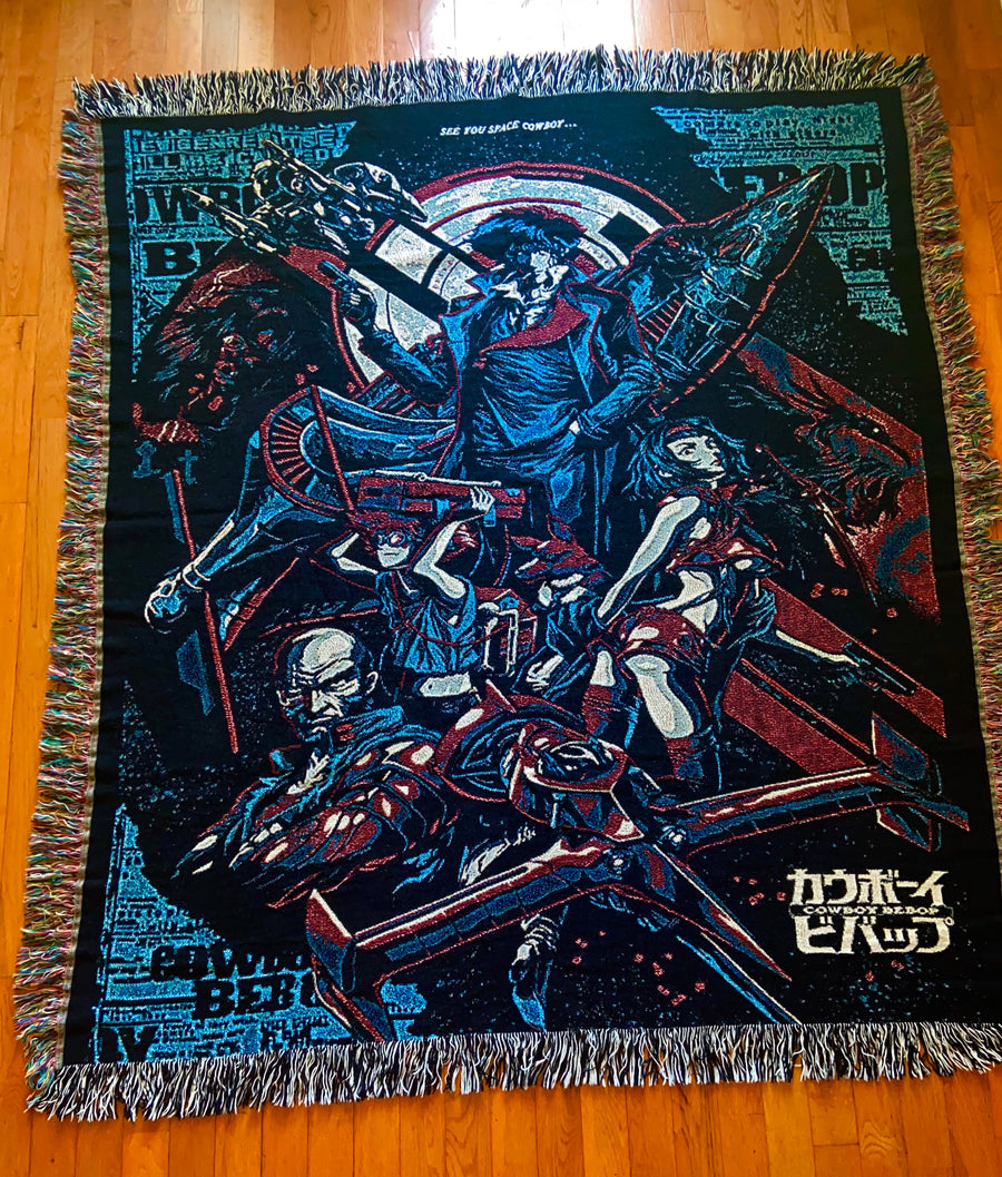 COWBOY BEBOP UNIVERSE HAND MADE BLANKET