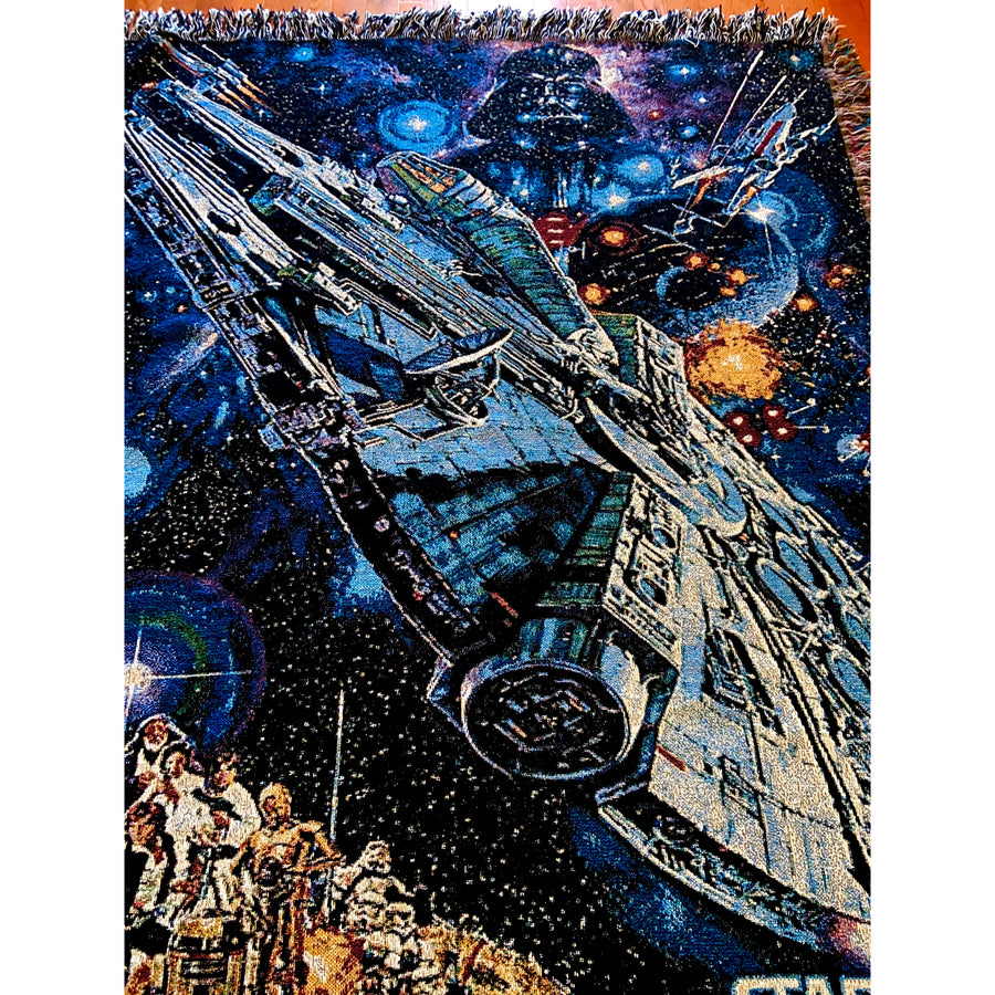 STAR WARS GALAXY HAND MADE BLANKET