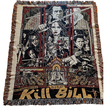 LIMITED EDITION KILL BILL HAND MADE BLANKET