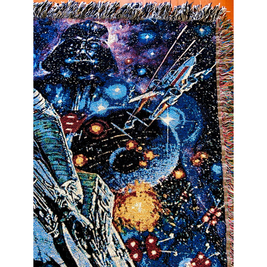 STAR WARS GALAXY HAND MADE BLANKET