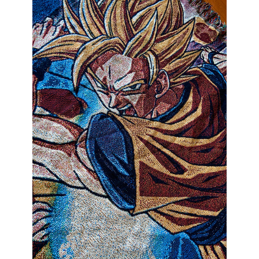 DBZ UNIVERSE HAND WOVEN BLANKET