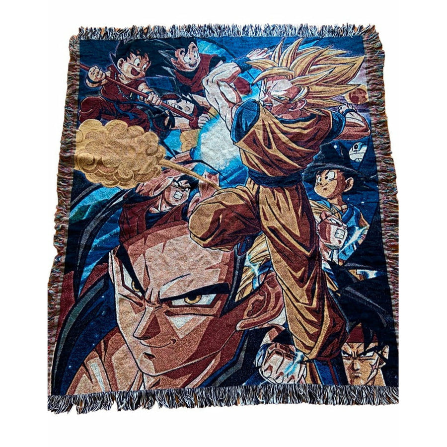 DBZ UNIVERSE HAND WOVEN BLANKET