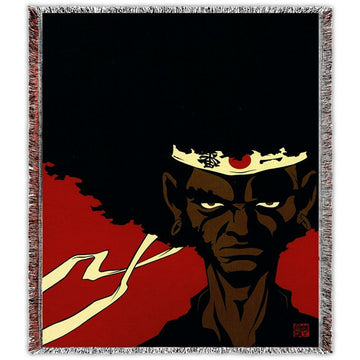 AFRO SAMURAI HAND MADE BLANKET