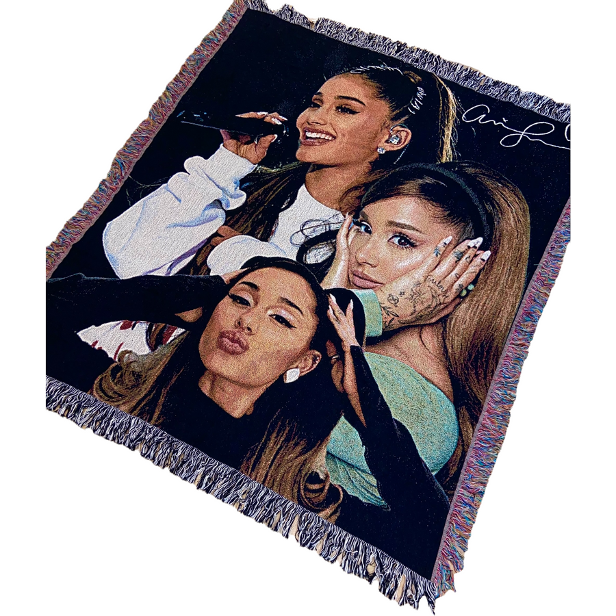 ARIANA GRANDE 2021 HAND MADE BLANKET