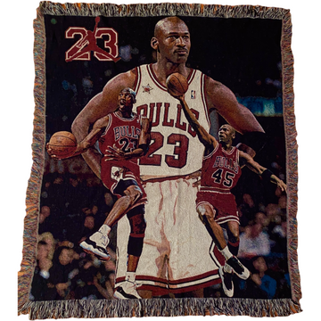 23 IS BACK HAND MADE BLANKET