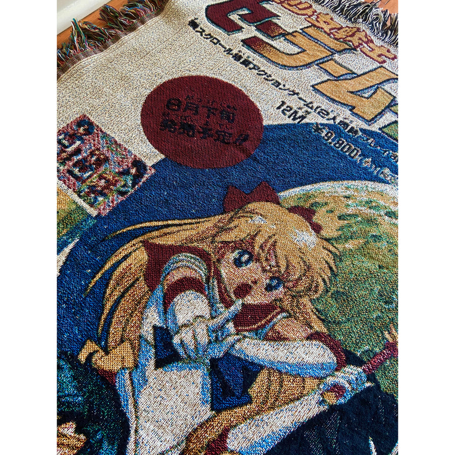 SAILOR MOON HAND MADE BLANKET