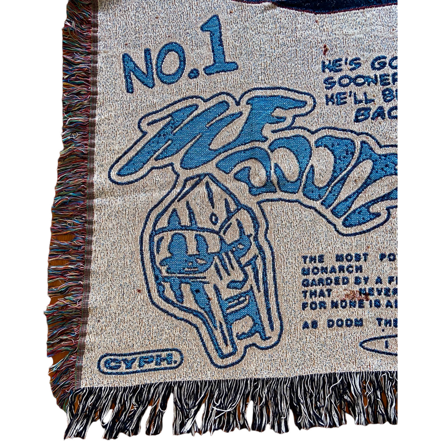 MF DOOM APPRECIATION HAND MADE BLANKET