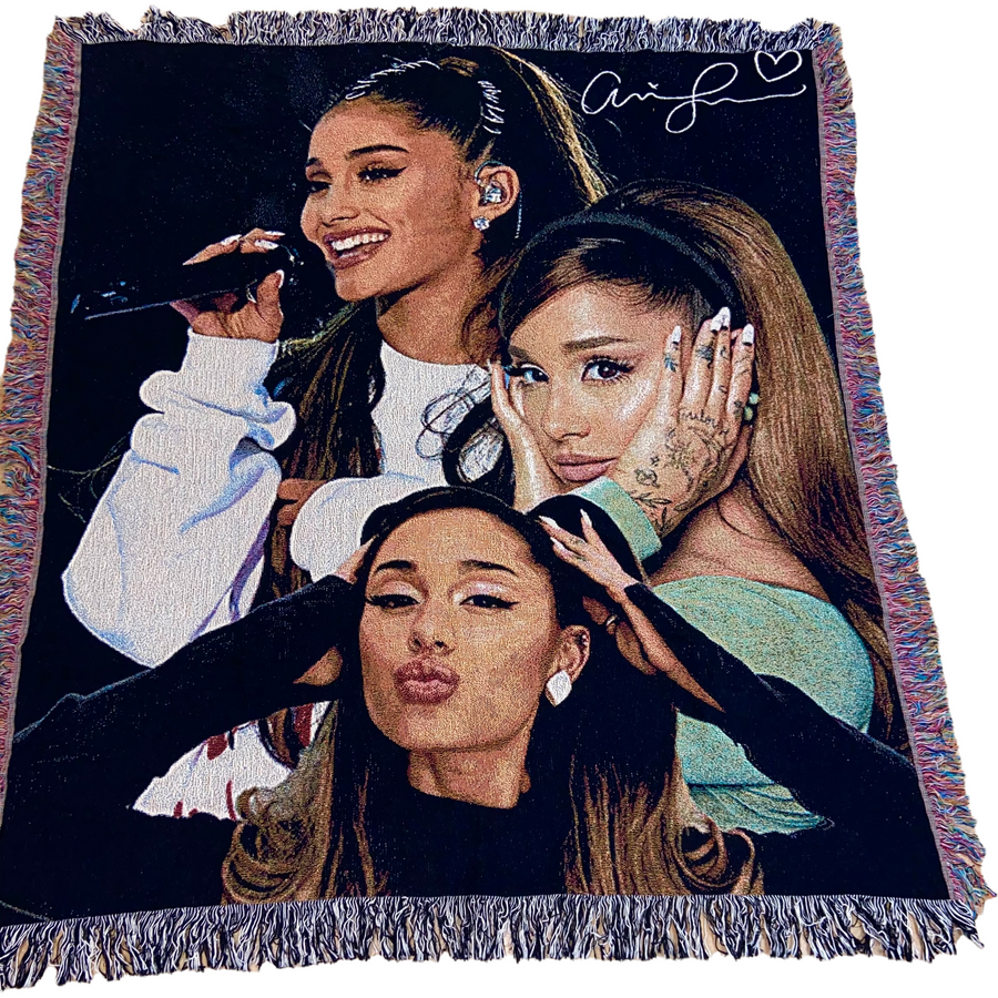 ARIANA GRANDE 2021 HAND MADE BLANKET