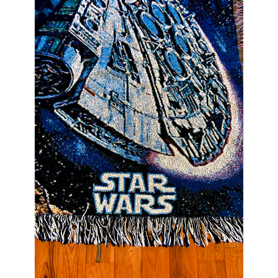 STAR WARS GALAXY HAND MADE BLANKET