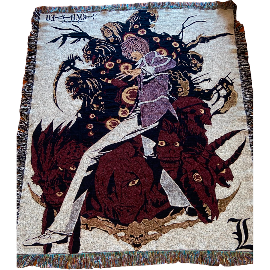 DEATHNOTE HAND MADE BLANKET