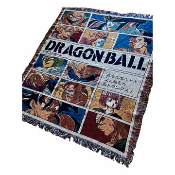 DBZ FRIENDS & ENEMIES HAND MADE BLANKET