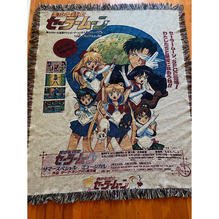 SAILOR MOON HAND MADE BLANKET