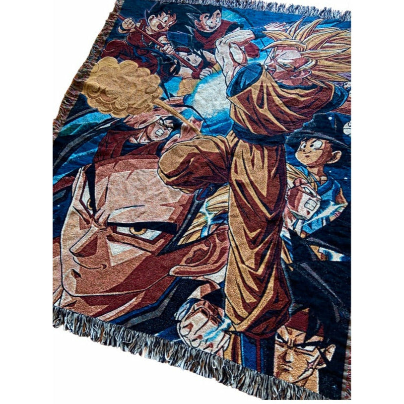 DBZ UNIVERSE HAND WOVEN BLANKET